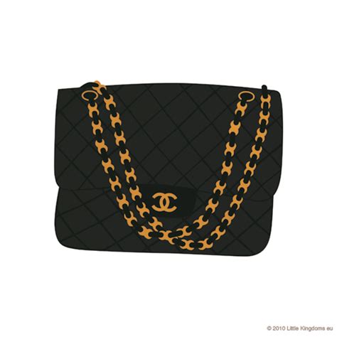 chanel handbag clip art